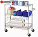 chrome shelf trolley